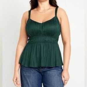 Old Navy Waist Defined Satin Top